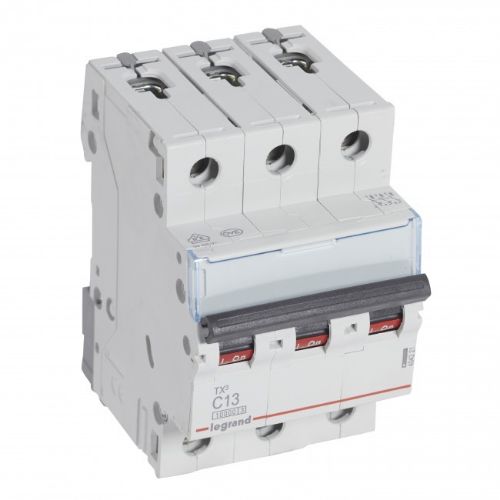 Изображение Moodulkaitselüliti TX3, 3P, 13A, C, 10kA, Legrand 