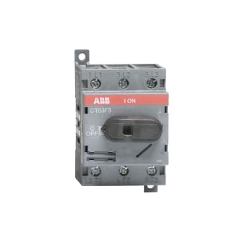 Изображение Koormuslüliti 3P, AC22 500V/63A 690V/63A, AC23 500V/45A 690V/20A, ABB 