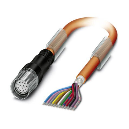 Изображение Cable plug in molded plastic, length: 5 m, color of outer sheath: orange RAL 2003 