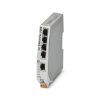 Изображение Narrow Ethernet QoS switch, 5xRJ45 10/100Mbps, -10...60C, 24VAC/DC, IP30, Phoenix Contact 