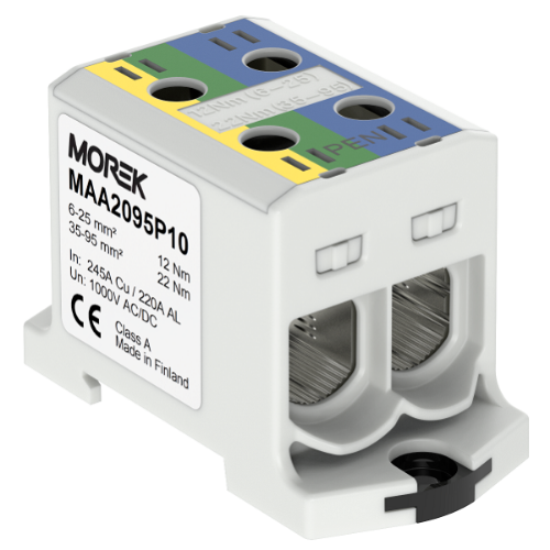 Изображение Riviklemm OTL-PEN95 ko/ro sinine, 2xAl/Cu 6-95mm², 1000V, Morek 