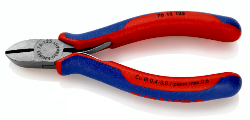 Изображение Mikronäpitsad, külglõikurid vedruga 125mm KNIPEX