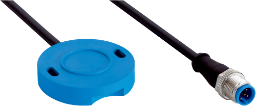 Picture of Abs.enkooder MAS, 47x47x10mm, 0...360° 12bit, 10-30VDC, kaabel 1m pistik M12 5-pin, SICK