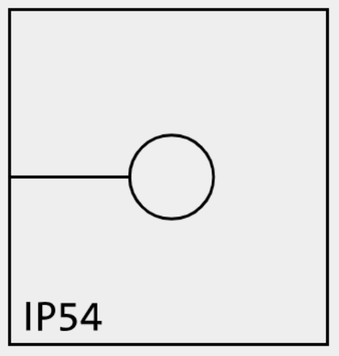 Изображение Poolitatav läbiviik kummist 5-6mm kaablile IP54 hall ICOTEK 