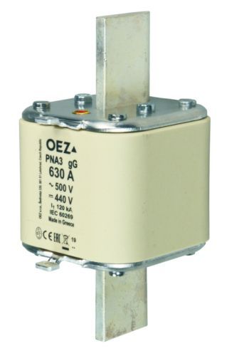 Изображение Sular PNA3, 250A, gG, 500VAC/440VDC, OEZ 