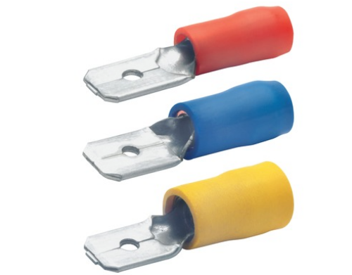 Изображение Lamepistik 0.5-1mm² 0.5x4.8, punane, Klauke