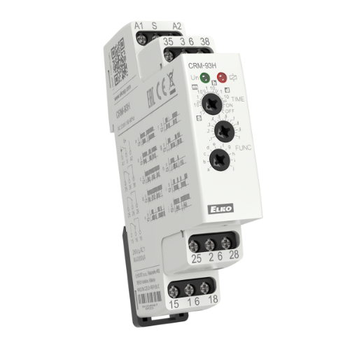 Изображение Moodulaegrelee CRM-93H, 10 funktsiooni, 3CO, 0.1s-240h, 12-240VAC/DC, Elko 