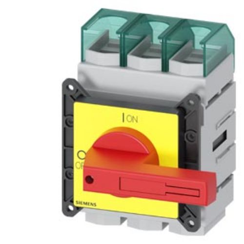 Изображение SENTRON, Switch disconnector 3LD, emergency switching-off switch, 3- pole, Iu: 160 A, opera, Siemens