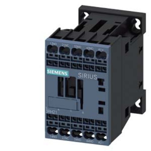 Изображение Contactor relay, 3 NO + 1 NC, 24 V DC, Size S00, Spring-type terminal, Siemens 
