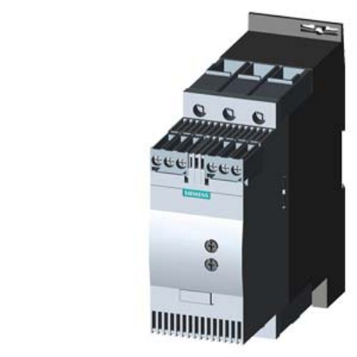 Picture of SIRIUS soft starter S2 72 A, 37 kW/400 V, 40 °C 200-480 V AC, 24 V AC/DC Screw terminals 