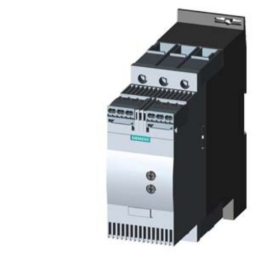 Picture of SIRIUS soft starter S2 72 A, 37 kW/400 V, 40 °C 200-480 V AC, 24 V AC/DC spring-type terminals 