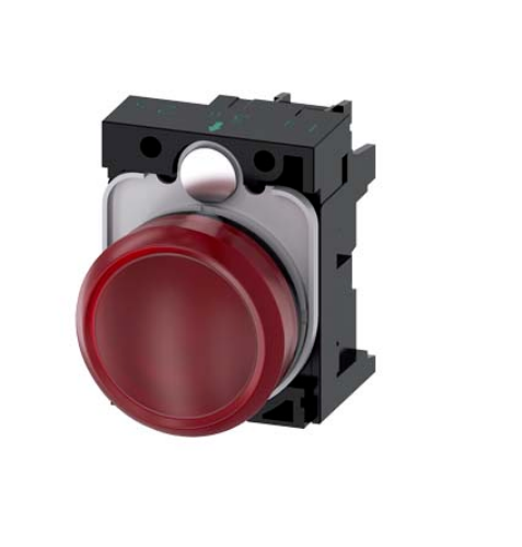 Picture of Signaaltuli 3SU, PUNANE, LED, 24VAC/DC, adapter, IP67, Siemens 