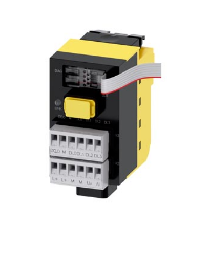 Изображение Moodul 3SU, PROFINET 4 DI, 1 DQ (24 VDC), 1 AI, Siemens 