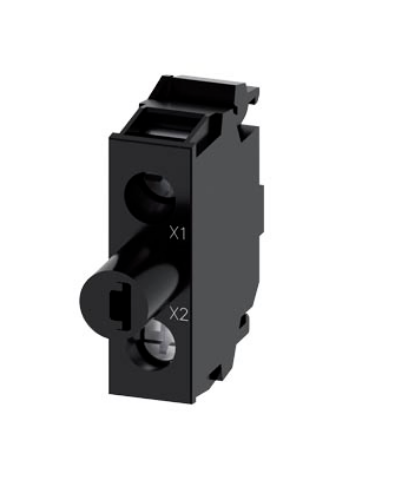 Изображение Lambipesa+LED 3SU, VALGE, põhjakinnitus, 24VAC/DC, Siemens 