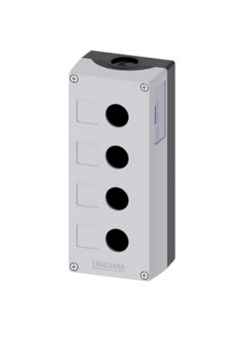 Изображение Surunupu karp 3SU, 4 ava, HALL, põhjakinnitus, IP67, 2xM25, Siemens 