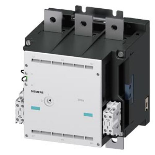 Изображение CONTACTOR SIZE 14, 3-POLE AC-3, 450KW, 400/380V (1000V) AUXILIARY CONTACTS 44 (4NO+4NC) AC , Siemens
