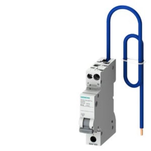 Изображение Kaitselüliti AFDD+MCB, 1P+N, C, 25A, 6kA, 1m, Siemens 