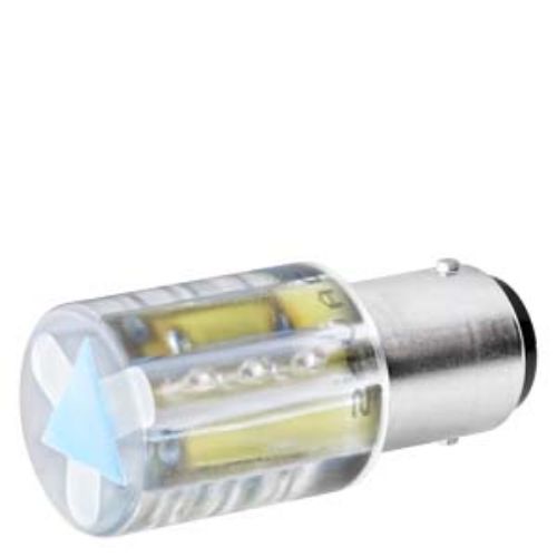 Изображение LED 8WD, ROHELINE, 24VAC/DC, Ba15d, Siemens 