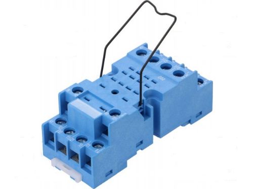 Изображение Releepesa 94.74, 4CO, metall.fiksaator, DIN-latile, kruviklemm, Finder 