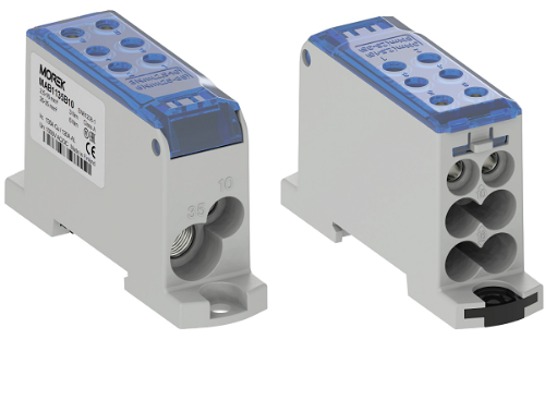 Изображение Voolujaotusplokk OJL135A, sinine, sisse Al/Cu 1x10/1x35², välja Cu 2x10/4x16mm², Morek 