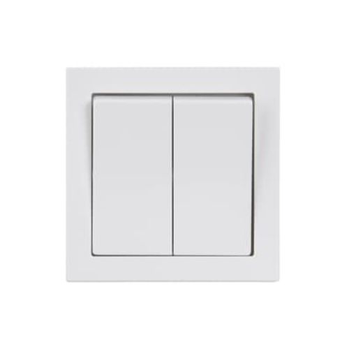 Изображение Grupilüliti IP44 komplekt (sisu+kate+tihend+1-ne raam), 16A, valge, Impressivo 