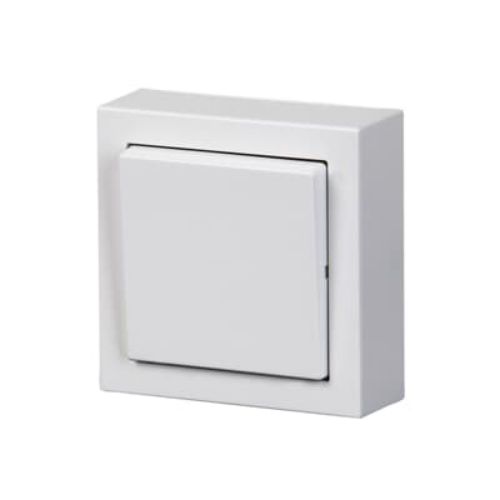 Изображение Veksellüliti 16A 250V, pinnapealne, valge, IP21, Impressivo