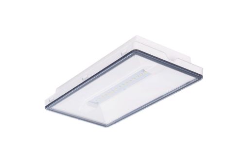 Изображение Turvavalgusti Pinnap. VELLA ECO 157lm 3h MT Ala IP65 Piktodega 269x144mm Valge Intelight 