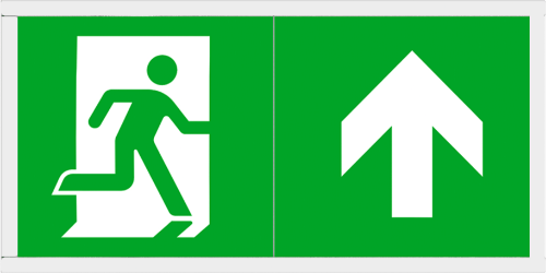 Изображение Turvavalgusti Pinnap. Belum 3h AT Püsi/ooterež 391x194mm Valge Kosnic 