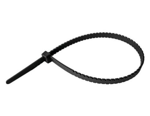 Изображение Juhtmeside 300x4.6mm, HUPtwist, must (100tk) UV-kindel, murtav, Haupa 