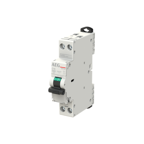 Изображение Moodulkaitselüliti EPC60, 2P, 6A, C, 6kA, 1mod, Unibis, AEG 