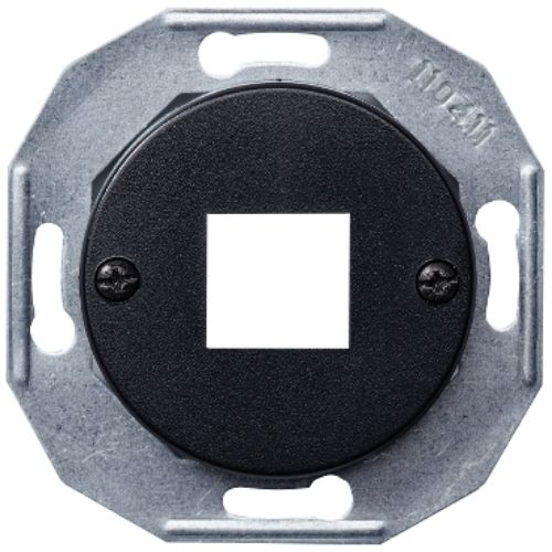 Изображение Keskplaat 1xRJ45, Renova, must  