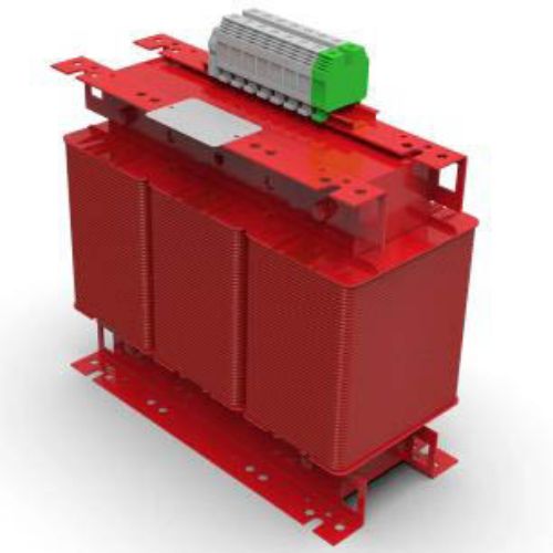 Изображение Trafo Pri:3x800V Sec:3x400V+N P:50kVA, ühendusgrupp DYN11, IP00, Polylux 