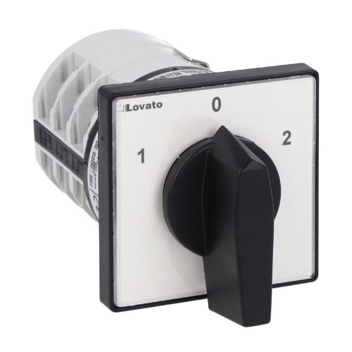 Изображение Reeverslüliti, 7GN, 1-0-2, 3P, 32A, uksele, 65x65, Lovato 