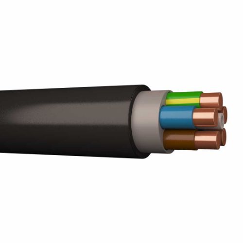 Изображение Välikaabel 5G4mm2 XPK-HF C Pro, ø14mm,T500/K7, 1kV, plank Cu-kaab. sise/välisp. must, Cca, Prysmian 