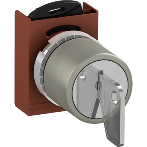 Изображение Selektorlüliti P9, metall, 1-2-3, võtmega (võti välja 1), IP66, (10tk min), ABB