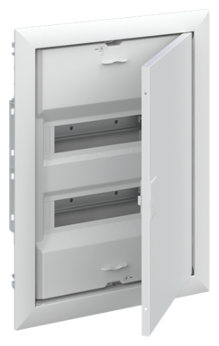 Изображение Süvistatav moodulkilp 28m(2x14), metalluks (N/PE kruviklemmid), ABB 