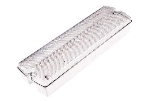 Изображение Turvavalgusti Pinnap. ORION 122lm 3h MT Ala IP65 piktodega 352X110mm Valge Intelight  