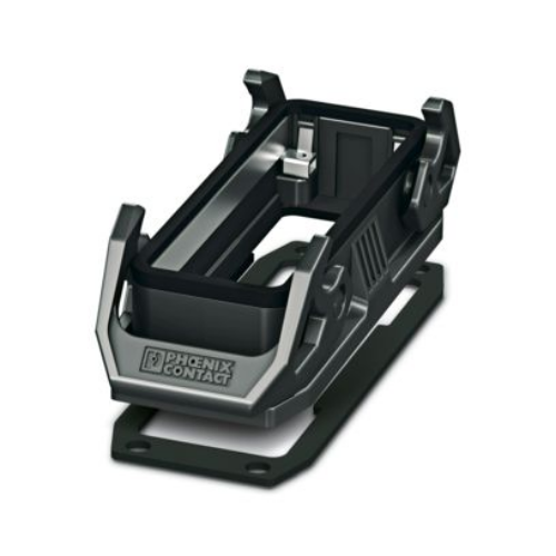 Picture of HEAVYCON EVO panel mounting base, plastic, B24, with double locking latch, Phoenix