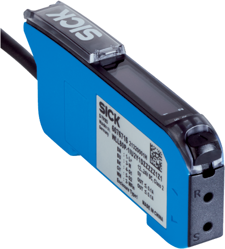 Picture of Fiibervõimendi WLL80, PNP/NPN, Light/Dark, kaabel 2m, SICK