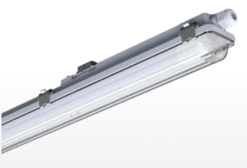Picture of Tööstusvalgusti korpus Waterproof Classic 1x1200mm T8 LED IP65 IK08 1276mm Opple 