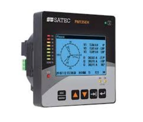 Picture of Võrguanalüsaator PM315, .../5A, EthernetIP, 50Hz, 85-265VAC/DC, EN, SATEC