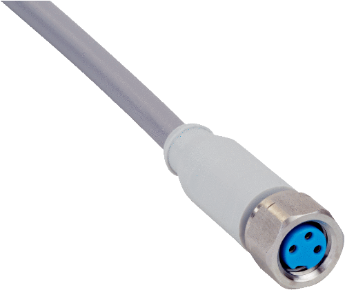 Picture of Andurikaabel PVC + pesa otse, A-coded, ( 25m + M8 3-pin ), SICK 