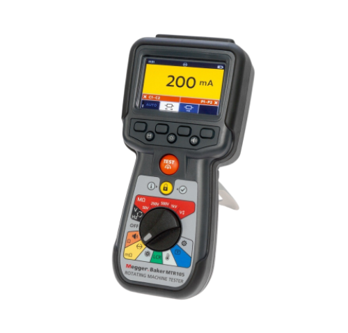 Picture of Pöörlevate masinate tester MTR105 100-200 GΩ AC 10 mV - 1000V, DC 0 - 1000V, Megger 