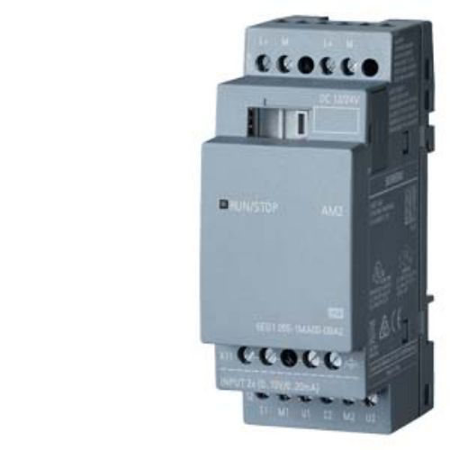 Picture of Laiendusmoodul LOGO8 AM2, 12/24VDC, 2 analoogsisendit (0-10V või 0/4-20mA), Siemens 