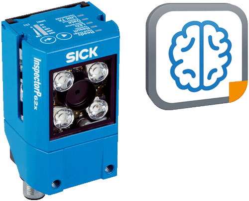 Picture of Kaamera Inspector62x, Sn=70...1500mm, TCP/IP, 1.3MP 1280x1024px, M12 17-pin, M12 4-pin, IP65, SICK 