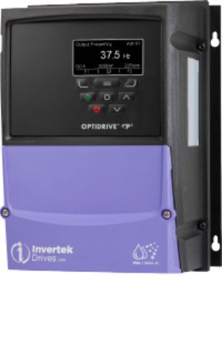 Picture of Sagedusmuundur IP66 400V 2.2kW 5.8A RS485 221x110x185mm EMC C2 filter OptidriveP2 INVERTEK 