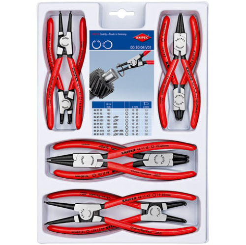 Picture of Stoppertangide komplekt, 8-osaline KNIPEX 