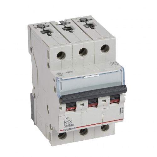 Picture of Moodulkaitselüliti TX3, 3P, 13A, B, 10kA, Legrand  