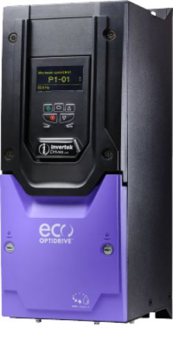 Picture of Sagedusmuundur IP55 400V 22kW 46A RS485 450x171x252mm EMC C2 filter OptidriveECO INVERTEK 