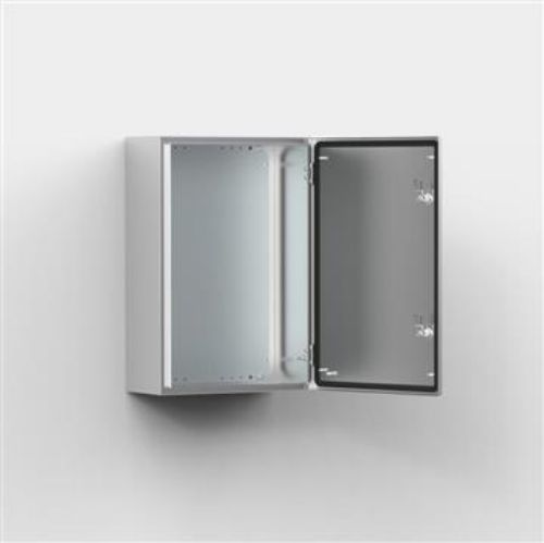 Picture of Roostevaba metallkilp 180x240x150 IP66 mont. plaadiga, happekindel,nVent Hoffman 